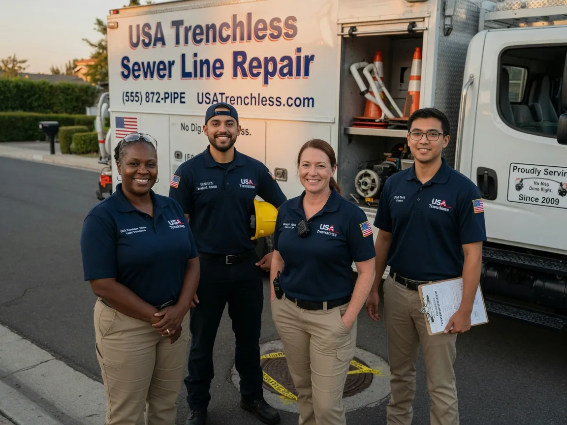 Sewer Line Repair company in York New Salem, PA